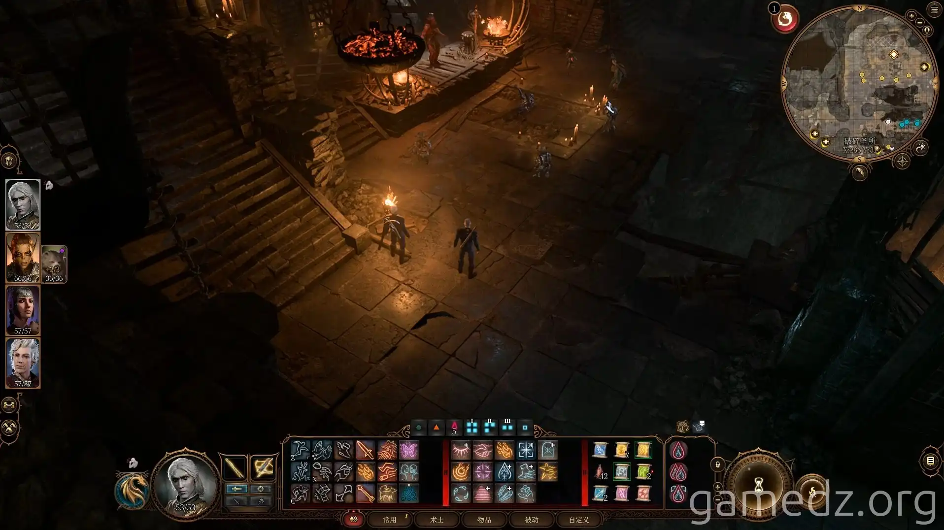 Shattered Sanctum Battle Shattered Sanctum battle