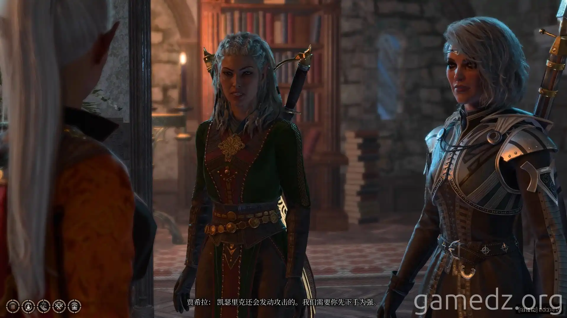 Jaheira after battle Jaheira after battle