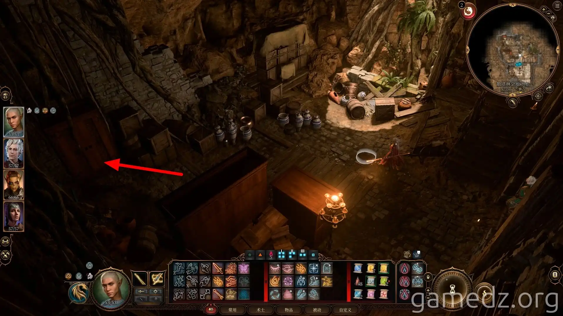 Stronghold Basement Zhentarim stronghold basement
