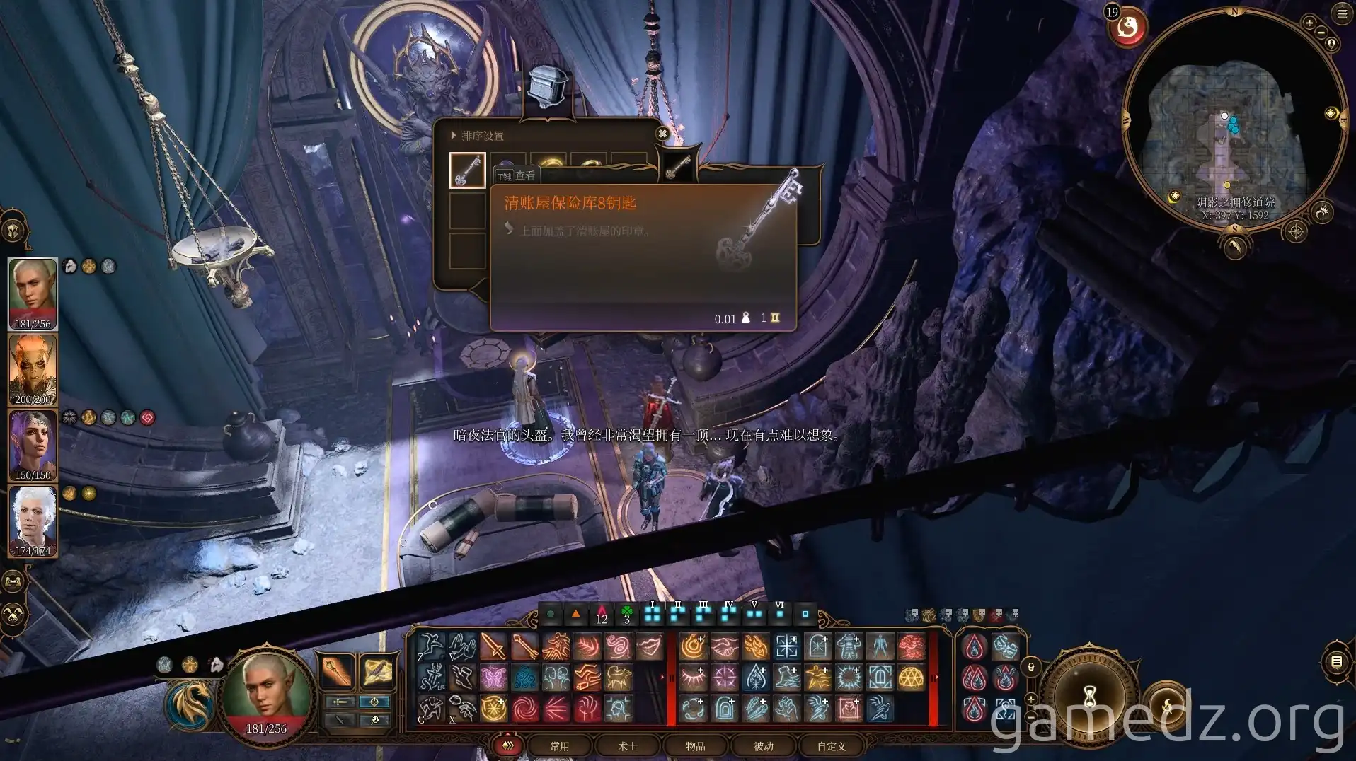 Armory contents Armory contents